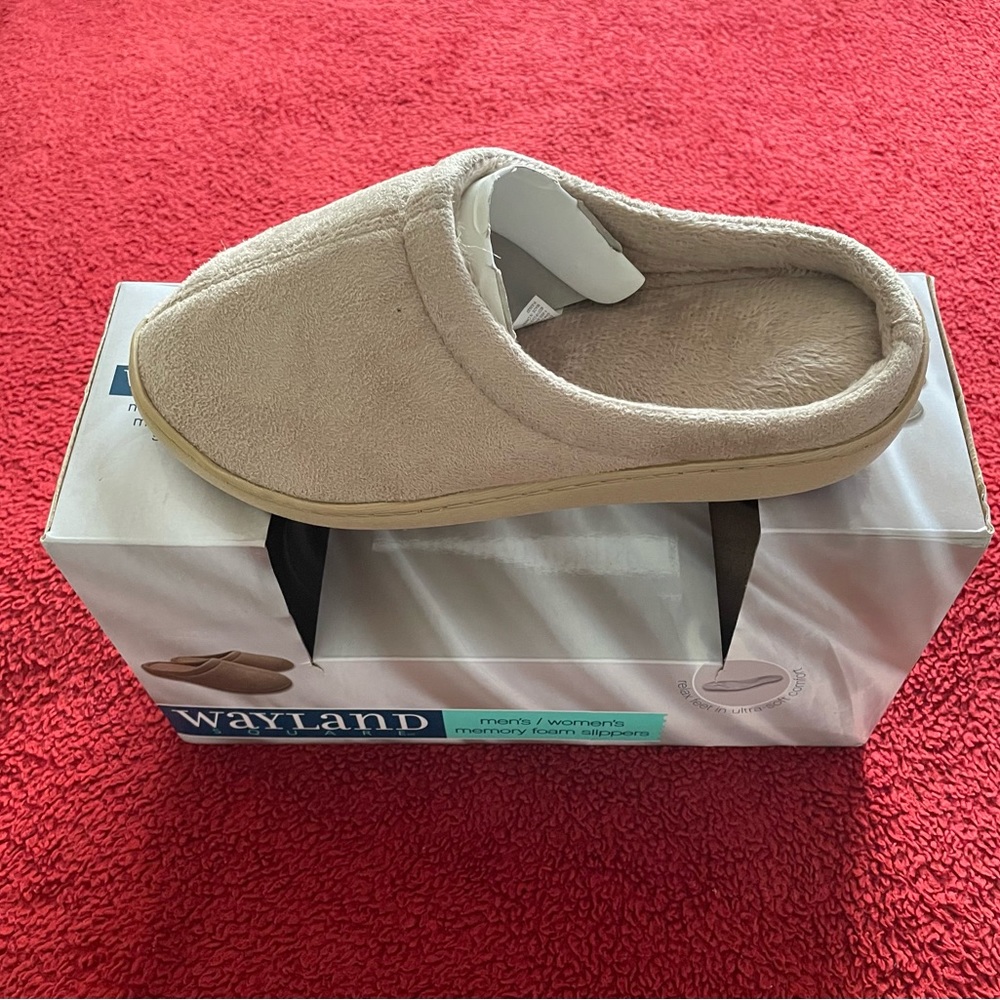 WAYLAND MEMORY FOAM SLIPPERS